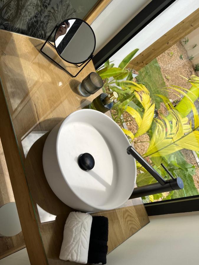 L'Empreinte-Oasis De Serenite Au Coeur D'Un Jardin Tropical Le Tampon Buitenkant foto