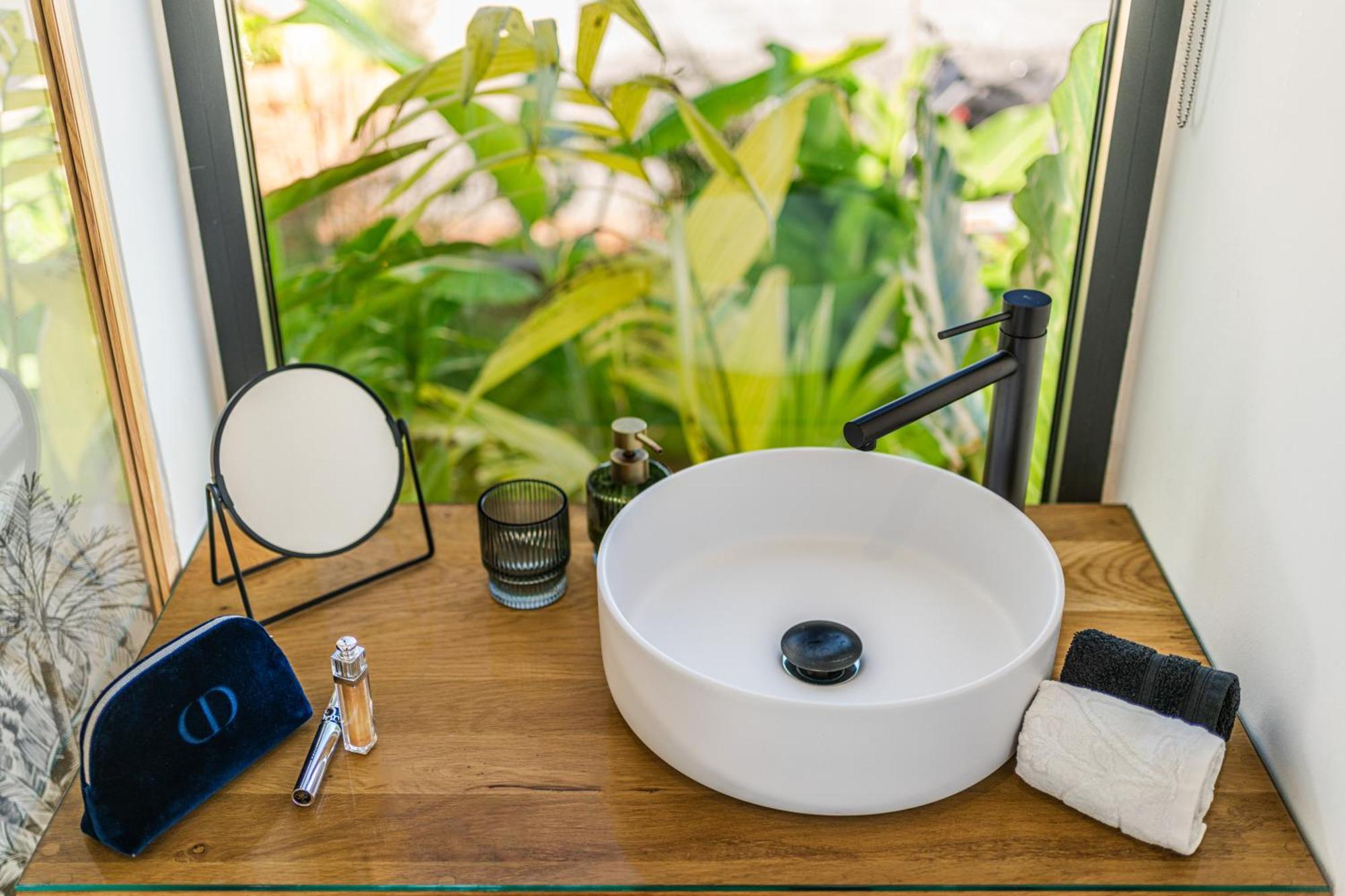 L'Empreinte-Oasis De Serenite Au Coeur D'Un Jardin Tropical Le Tampon Buitenkant foto
