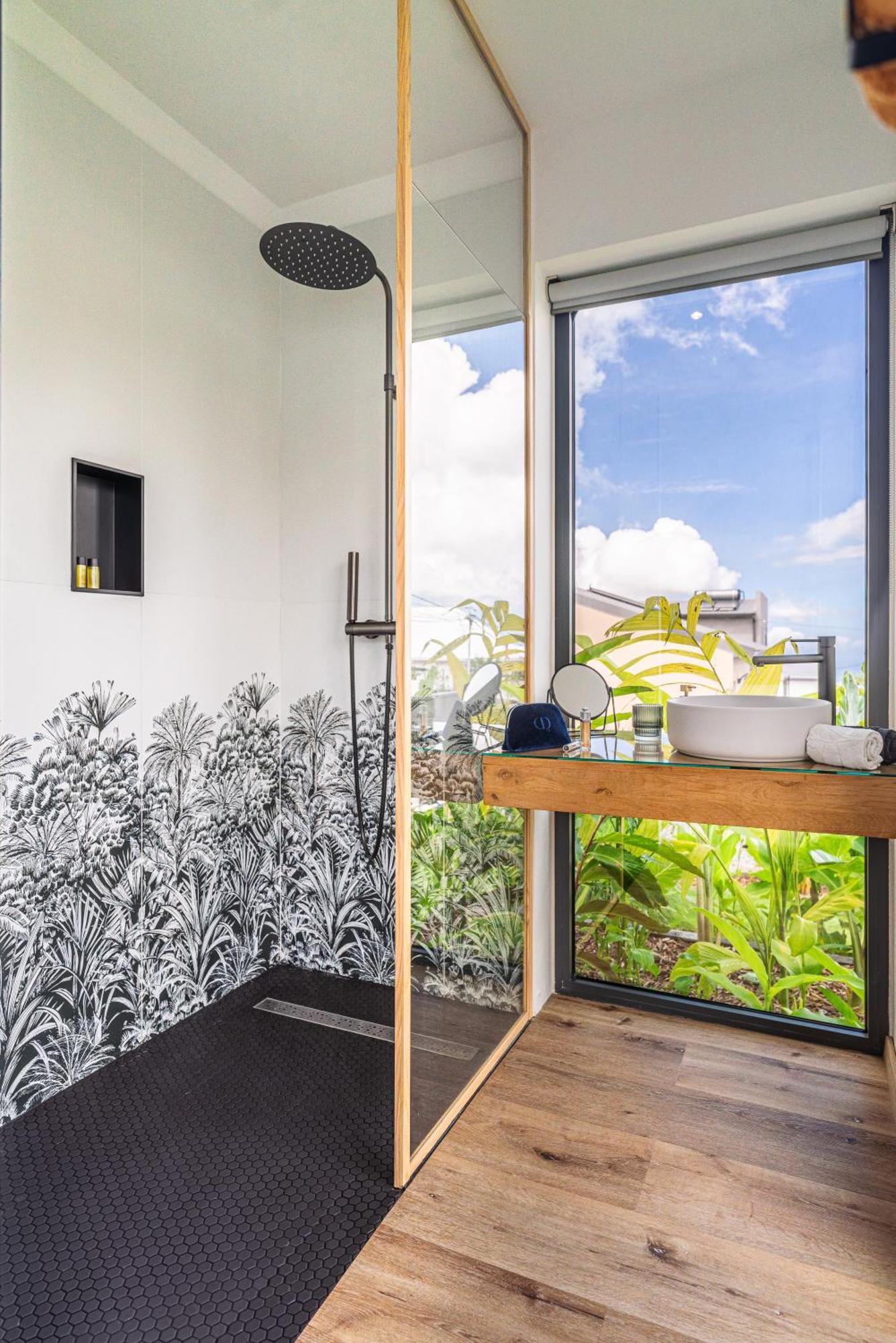 L'Empreinte-Oasis De Serenite Au Coeur D'Un Jardin Tropical Le Tampon Buitenkant foto