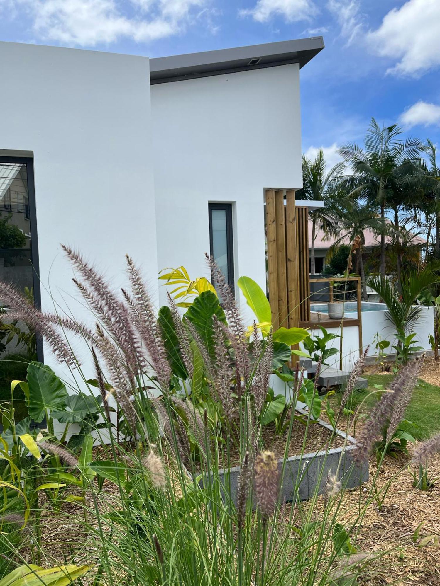 L'Empreinte-Oasis De Serenite Au Coeur D'Un Jardin Tropical Le Tampon Buitenkant foto